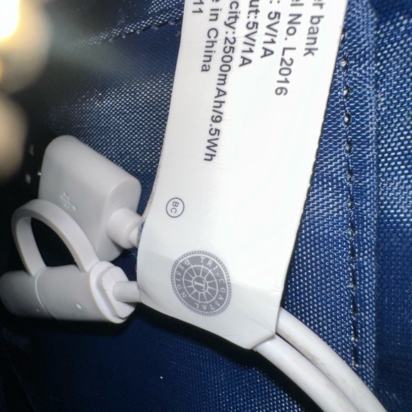 Nanette Lepore Blue Floral Clutch with Power Bank - Picture 3 of 10